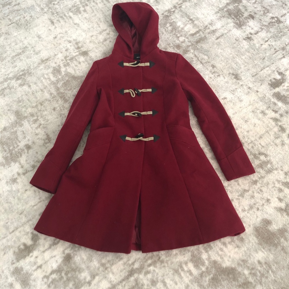 Women’s size 6 ASOS maternity peacoat